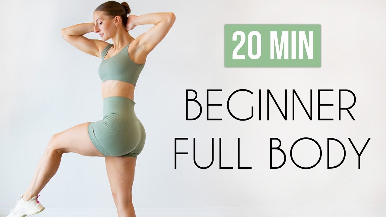 20 Min Fat Burning Workout 💦🔥 | Total Beginner Friendly & No Equipment! 🏡💪