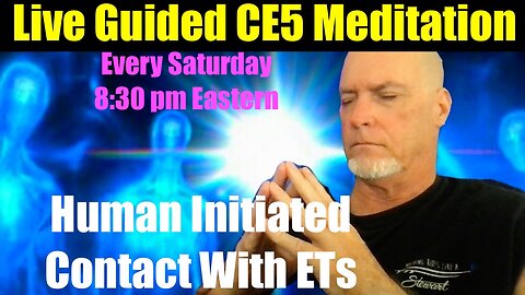 LIVE Guided Meditation To Contact InterDimensional Extra Terrestrial Light Beings