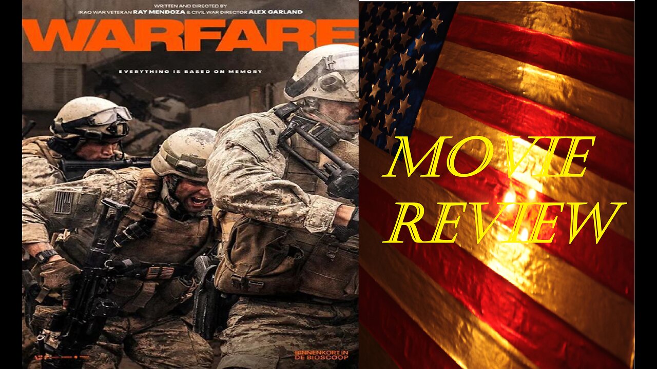 Warfare (2025 Film) Review - Good War Movie! This one gets respect!