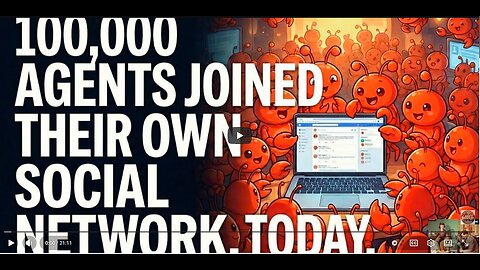 WOW - Moltbook the Agent Social Nework is the Craziest AI Phenomena Yet..