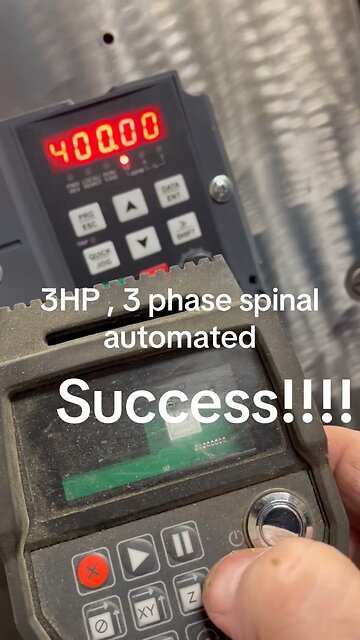 AL my CNC just got a automated spindle upgrade