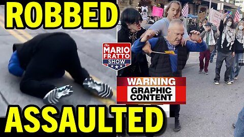 Trump Supporter ROBBED & ASSAULTED by Far LEFT!
