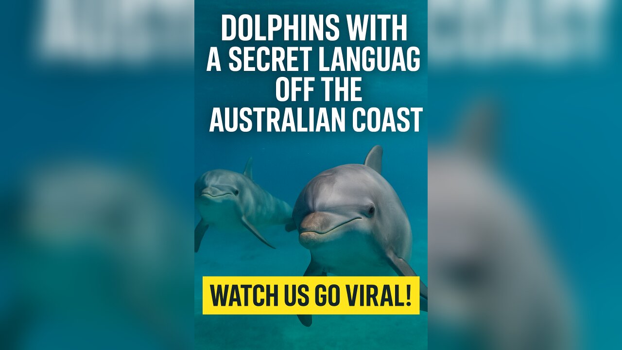Dolphins With a Secret Language Off the Australian Coast(Rumble Exclusive)