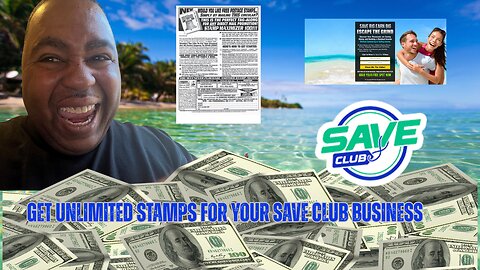 GET UNLIMITED STAMPS FOR YOUR SAVE CLUB POSTCARDS