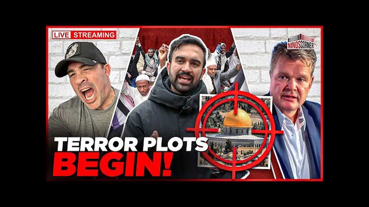 David Nino & Bo Polny - Terror Plots Begin.. Zahran Mamdani's Socialist Revolution Erupts in NYC!
