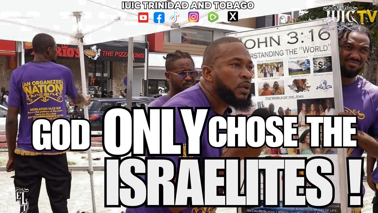 GOD ONLY CHOSE THE ISRAELITES!
