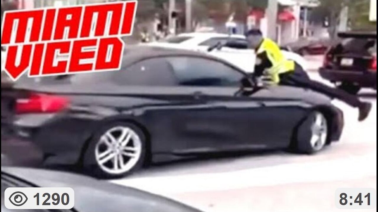 Cop on Car Hood Shoots Through Windshield After Man tries to Kill Him ~ by Salty Cracker 5.31.25