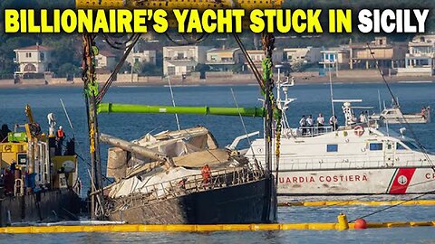 Salvagers Move Mike Lynch’s $50M Superyacht Bayesian After Sicily Mishap | NEWSDRIFT 