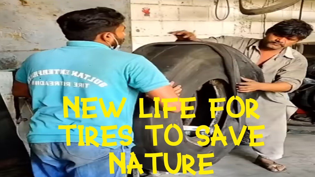 AMAZING How Tyre Restoration Saves Nature