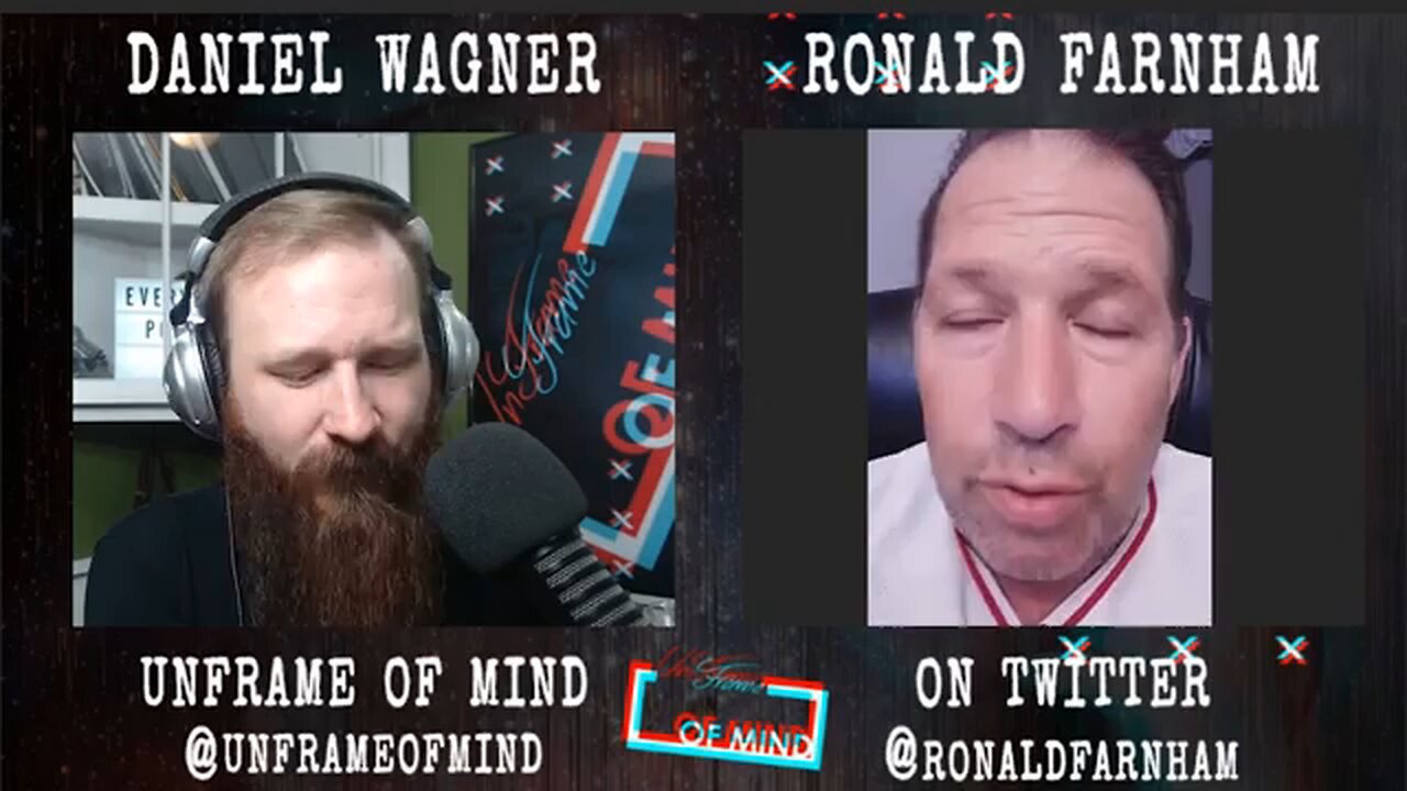 RONALD INTERVIEWED ON THE UNFRAME OF MIND SHOW