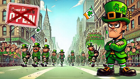 Ghost Town NYC – Happy St. Patrick's Day to Everyone Except the Social Engineers