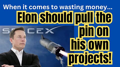 Elon cuts waste... he should slash funding for HIS own 'wasteful' projects!