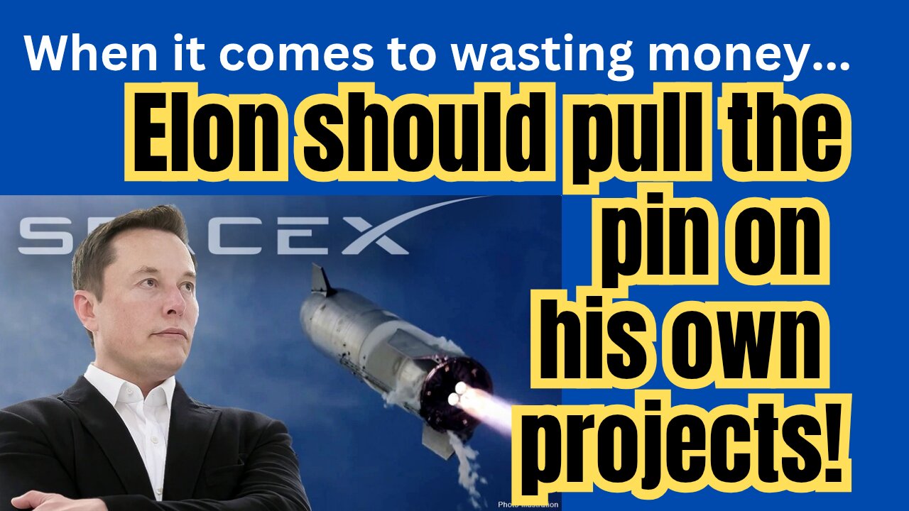Elon cuts waste... he should slash funding for HIS own 'wasteful' projects!