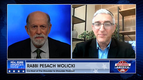 With Rabbi Pesach Wolicki
