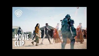 Superman Mister Terrific Beach Fight Warner Bros. Entertainment