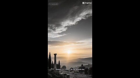 Genesis 2:2–3 – God Rested on the Seventh Day