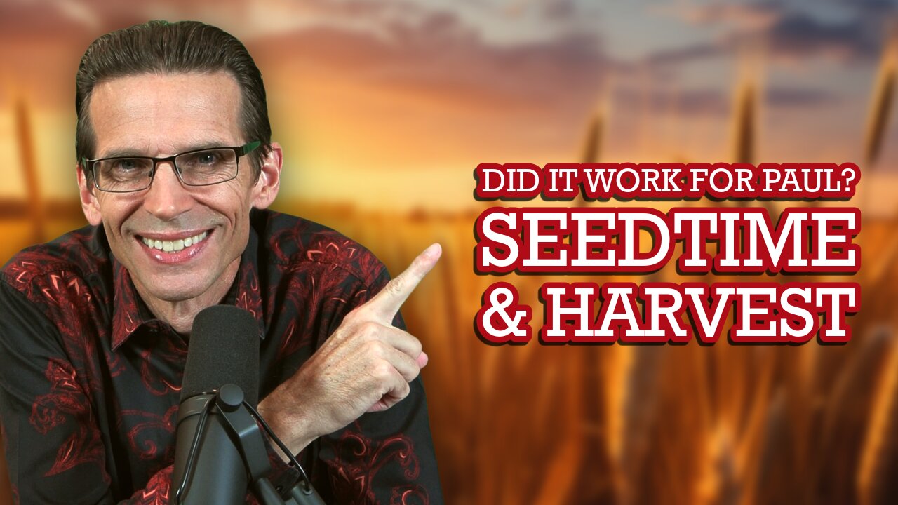 Paul's Personal Harvest of Provision
