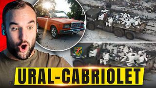 URAL-CABRIOLET Russian Style: 10 MEATBAGS in one Sportscar