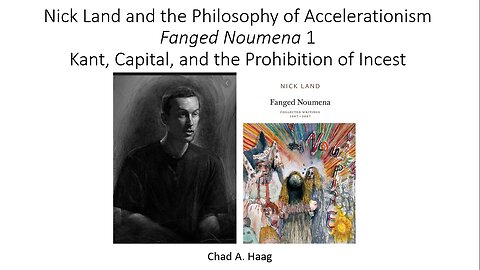 Nick Land Fanged Noumena 1 Kant, Capital, and the Prohibition of Incest