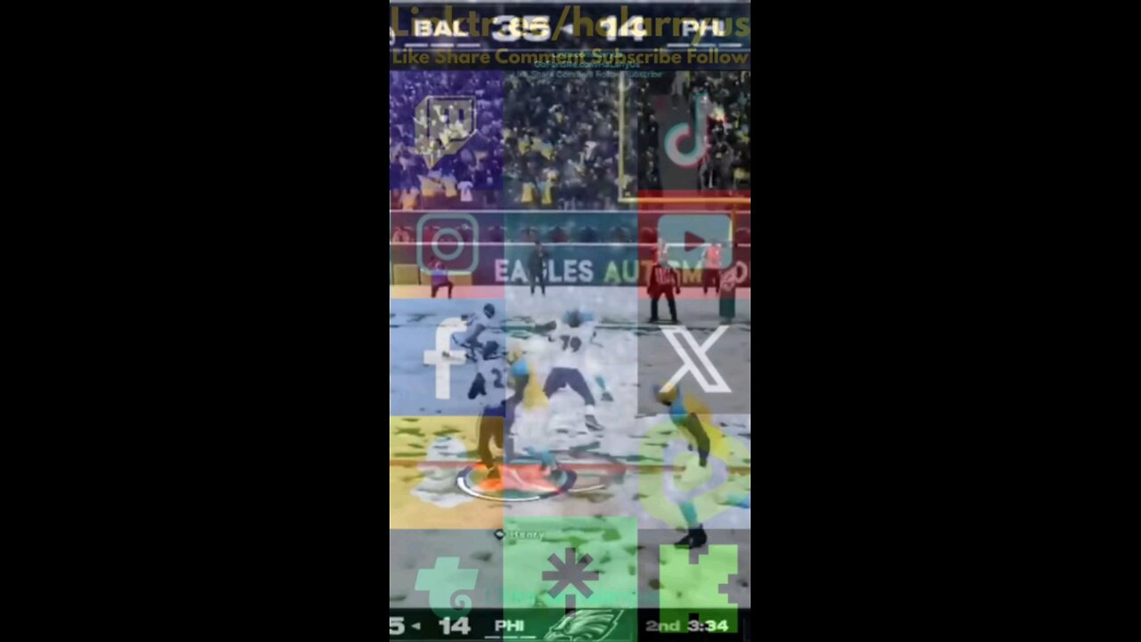 Pick 6, Henry, 2 Point BAL 43 vs PHI 14 #AllMadden #Madden25 #NFLmadden #madden