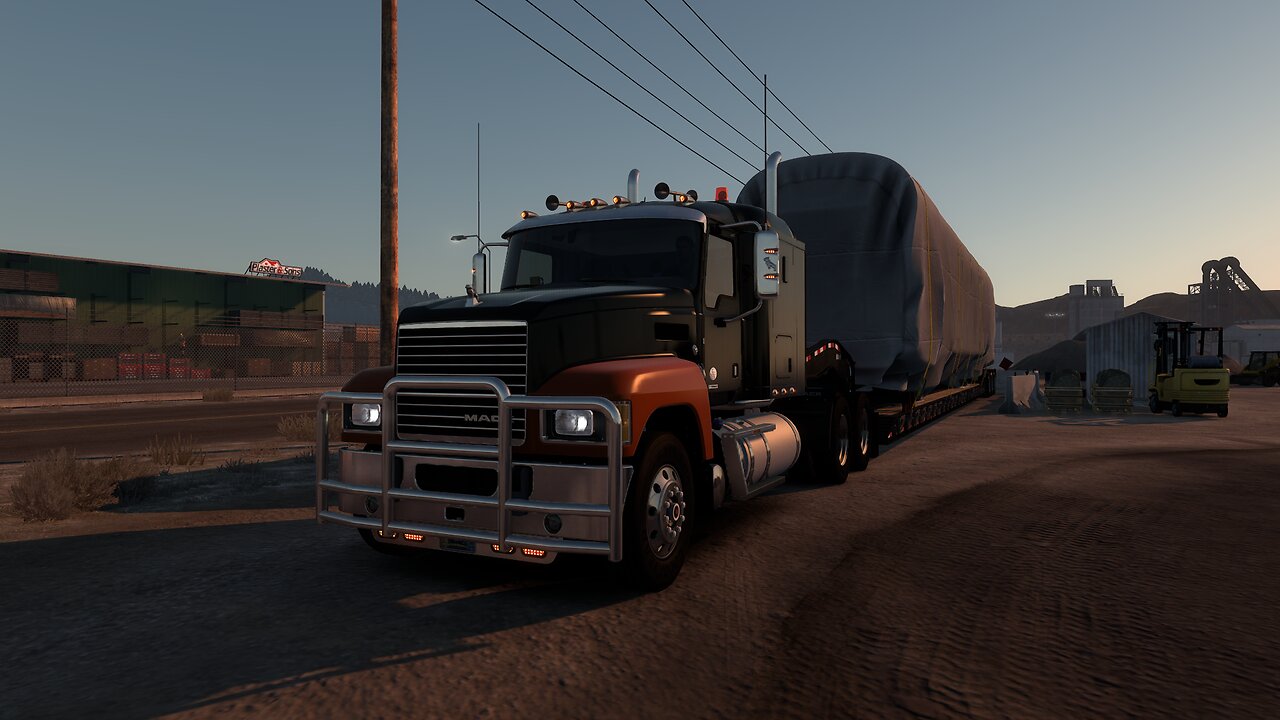 Mack Pinnacle Heavy Loads / American Truck Simulator
