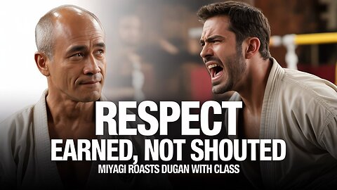 Respect Earned, Not Shouted: Miyagi Roasts Dugan with Class!