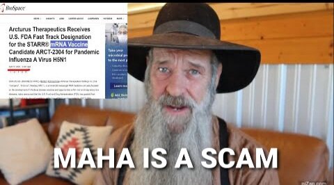 U.S. Surgeon General Rockefeller Strawman mRNA Shill. Make America Healthy Again is a SCAM