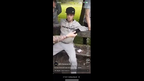 Nonce rolls a Spliff when caught - Kane Marcus (the sound on the video cut out so only half sting)