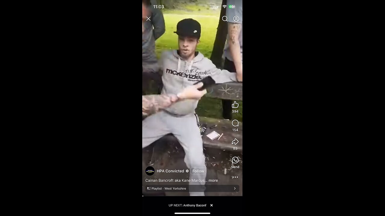 Nonce rolls a Spliff when caught - Kane Marcus (the sound on the video cut out so only half sting)