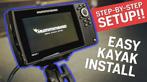 Fish Finder Install on Fishing Kayak (No Experience Needed!)