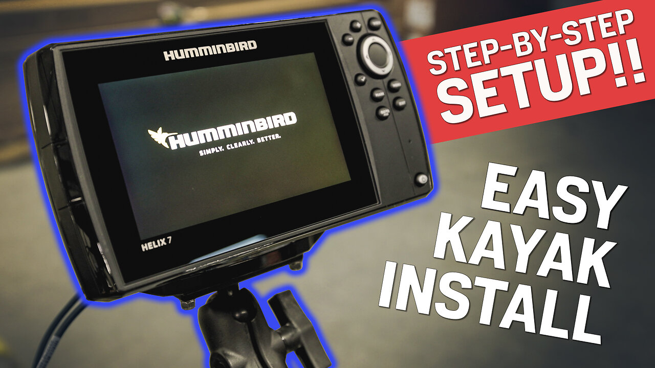 Fish Finder Install on Fishing Kayak (No Experience Needed!)