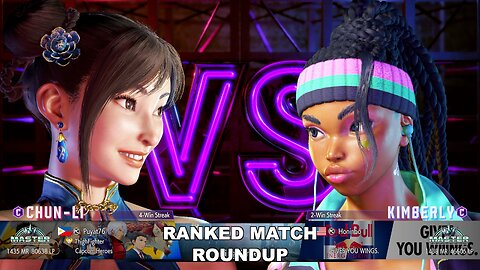 Kuya Kalbo SF6 Ranked Match Roundup. Chun Li Master Rank [Hori Fight Stick]