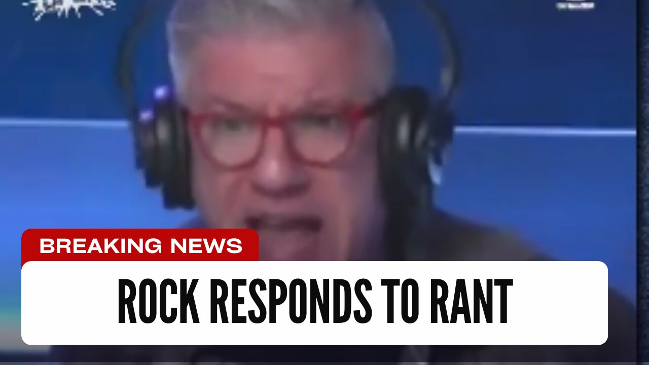 Rock Responds To Radio Host Rant Against Him