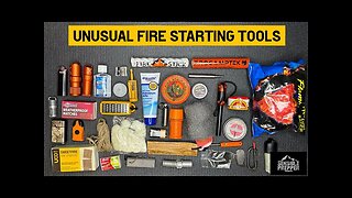 15 Unusual Fire Starting Tricks