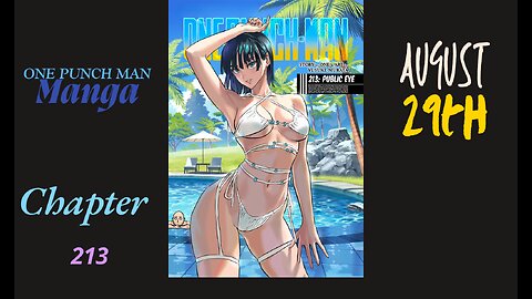 One Punch Man Chapter 213 || Live Reaction Live Stream || August 29th