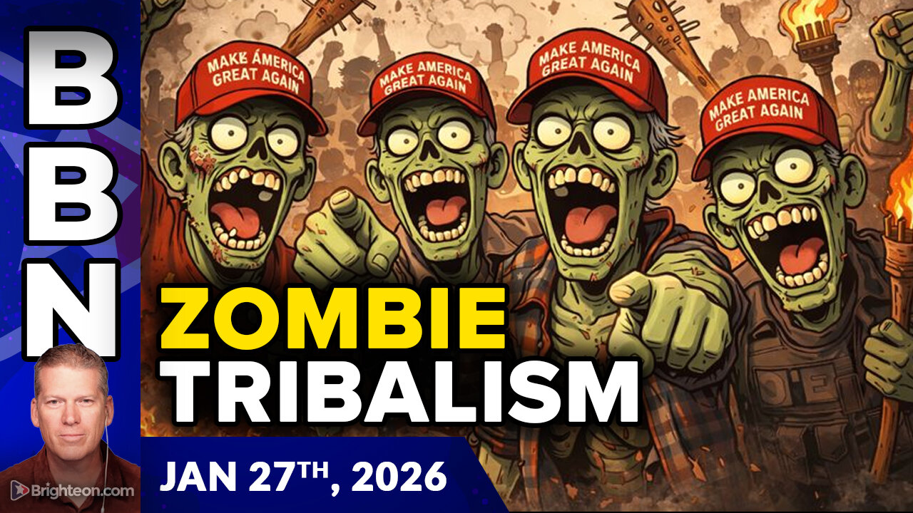 ZOMBIE TRIBALISM, the Collapsing Dollar and Trump's Great Gamble on WAR with IRAN
