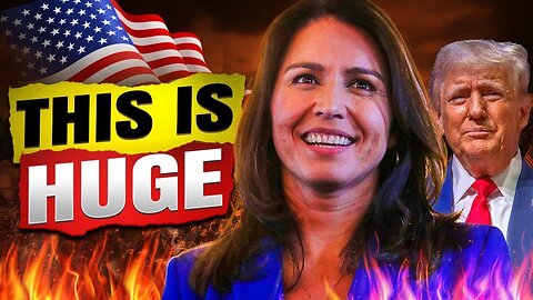BREAKING: TULSI GABBARD JUST DROPPED A MAJOR BOMBSHELL!