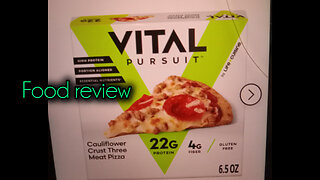 Food review: vital pursuit pizza