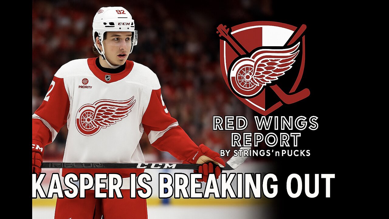 RED WINGS REPORT - MARCO KASPER BREAKS OUT FOR INSANE SHOOTOUT WIN OVER KINGS