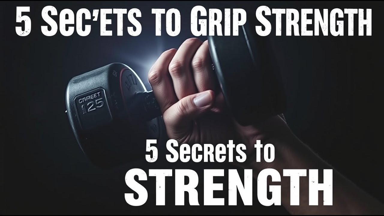 Master Your Grip Strength:5 Secrets to Transform Your Strength & Health