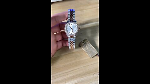 Rolex Datejust Oyster 31 mm, Everose gold and diamonds Reference 278381RBR m278381rbr-0016