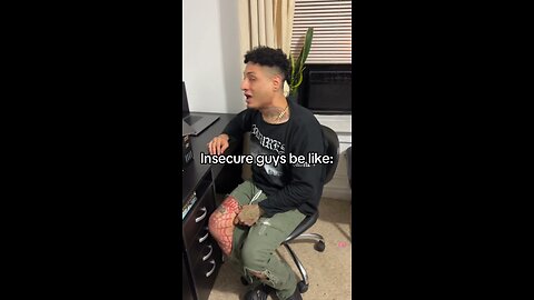 Insecure guys be like🤣