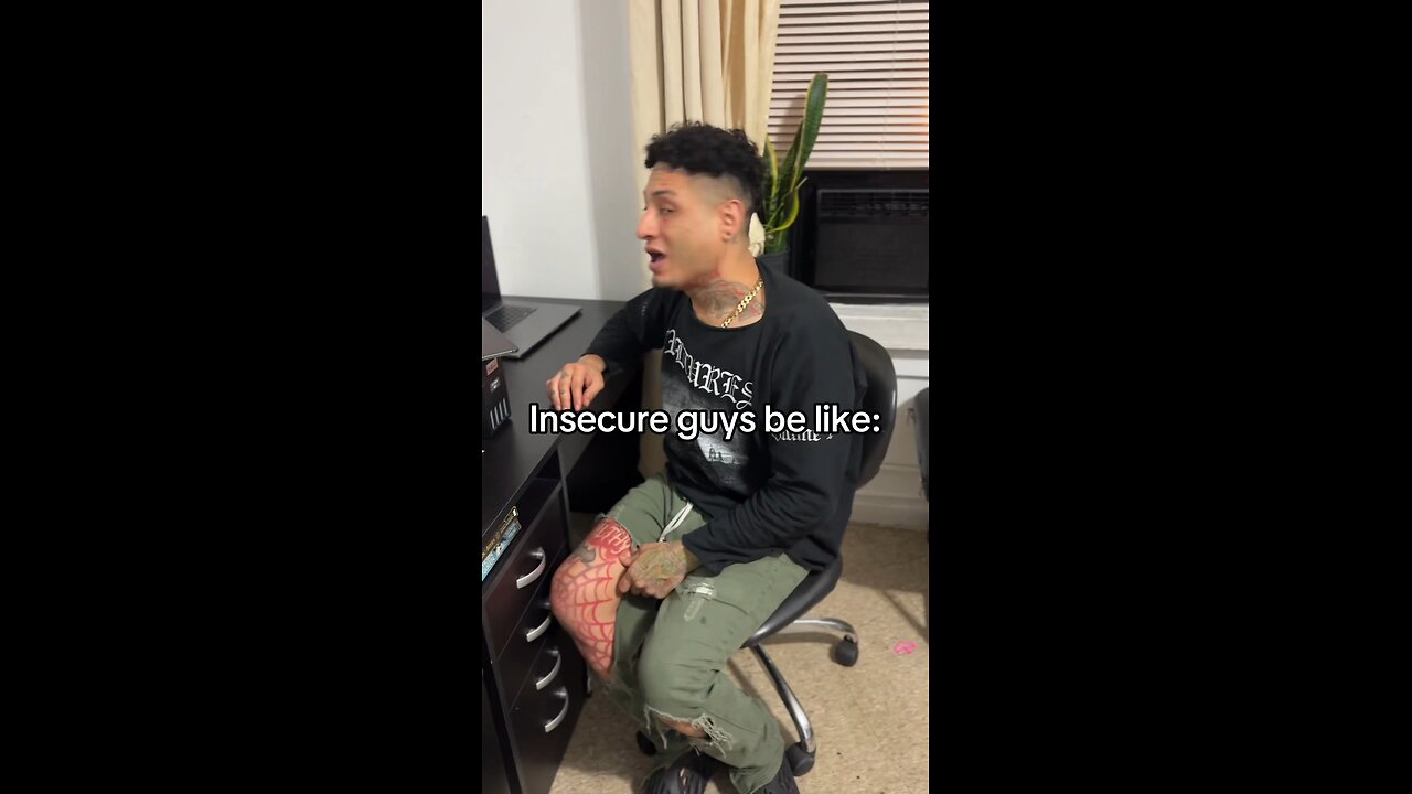 Insecure guys be like🤣