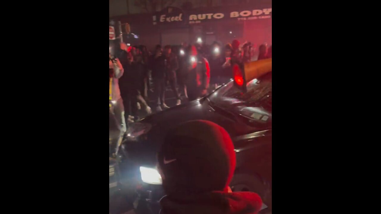 NYC Thugs Smash Windows of NYPD Vehicles, Cause Riot