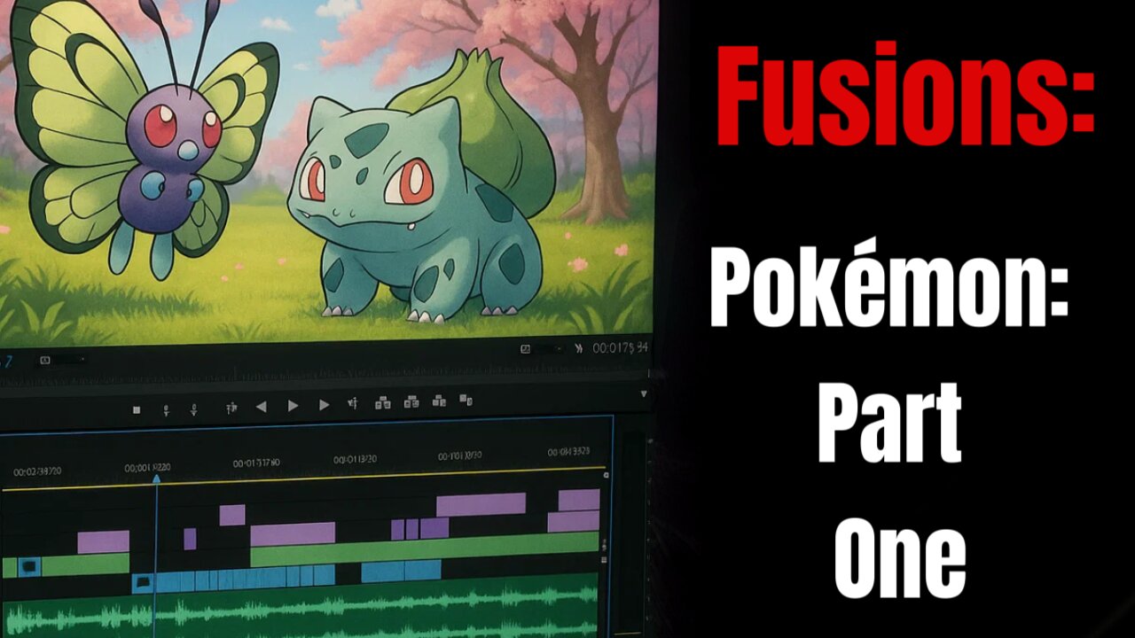 🧬 Pokémon Fusion Art Part One | Digital Drawing In Progress | Character Creation