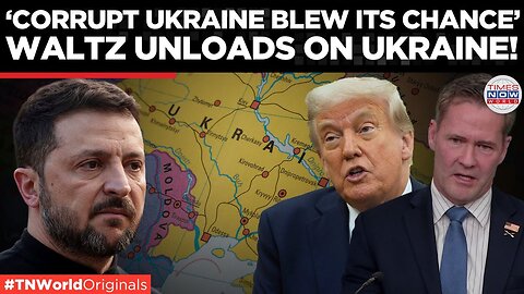 On-Air Bombshell: US' Mike Waltz Torches Zelensky, Calls Ukraine ‘One of the Most Corrupt Nations’! 