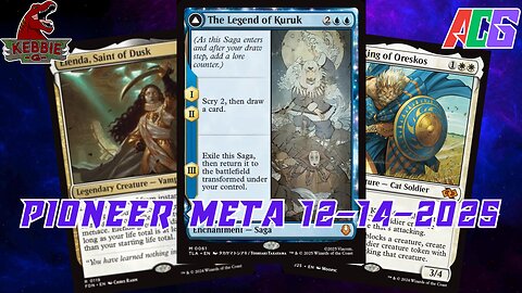 Watching The Pioneer Meta 12-08-25 to 12-14-25 | Magic the Gathering | MTG Metagame Analysis