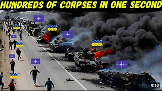 Camera footage: 200 Ukrainian and NATO soldiersDENAZIFIED to FERTILIZERS in “Chernihiv”
