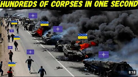 Camera footage: 200 Ukrainian and NATO soldiersDENAZIFIED to FERTILIZERS in “Chernihiv”