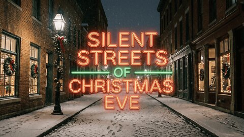Silent Street on Christmas Eve | Vintage Christmas Swing